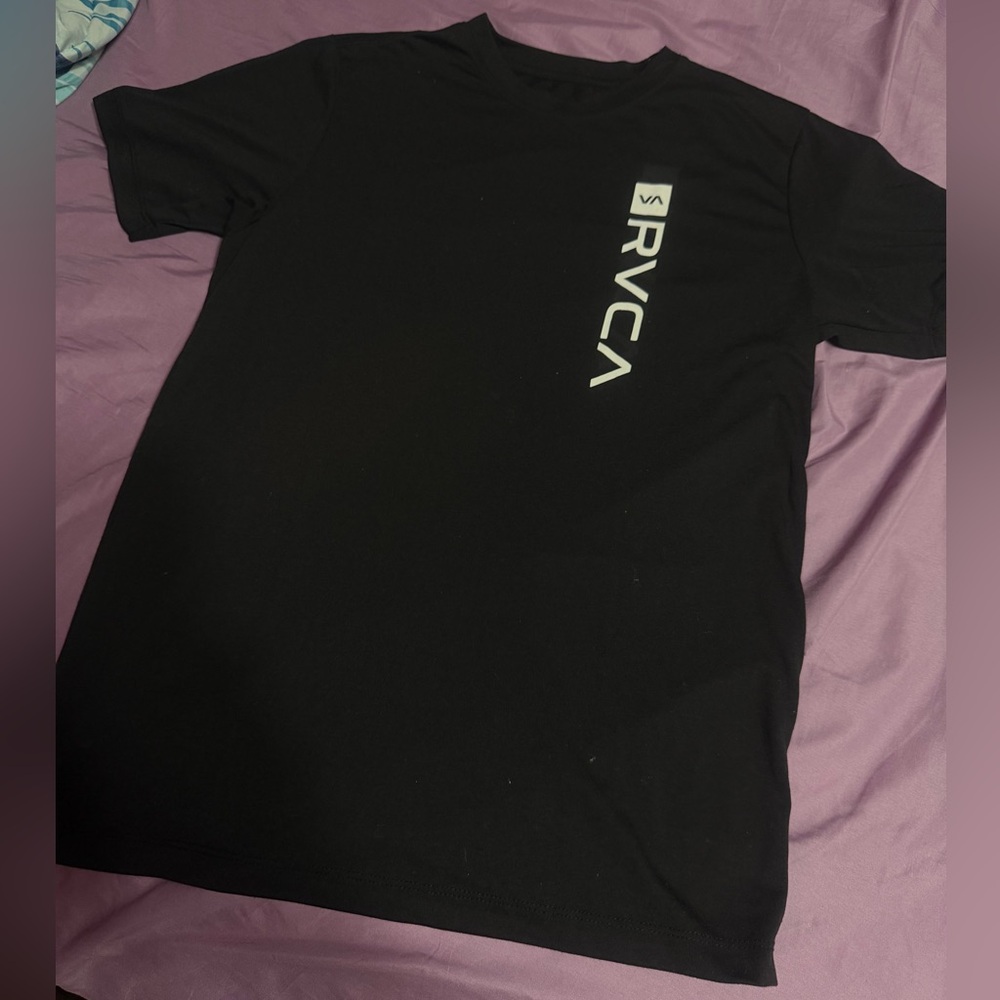 RVCA Black Short Sleeve Tee